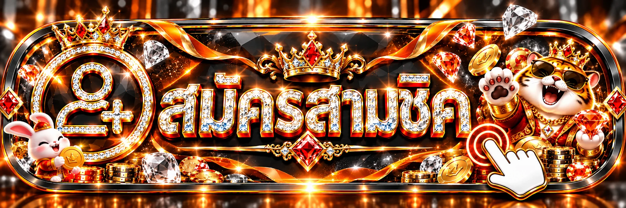 ปุ่มสมัครสมาชิกและทางเข้า UNICORN789